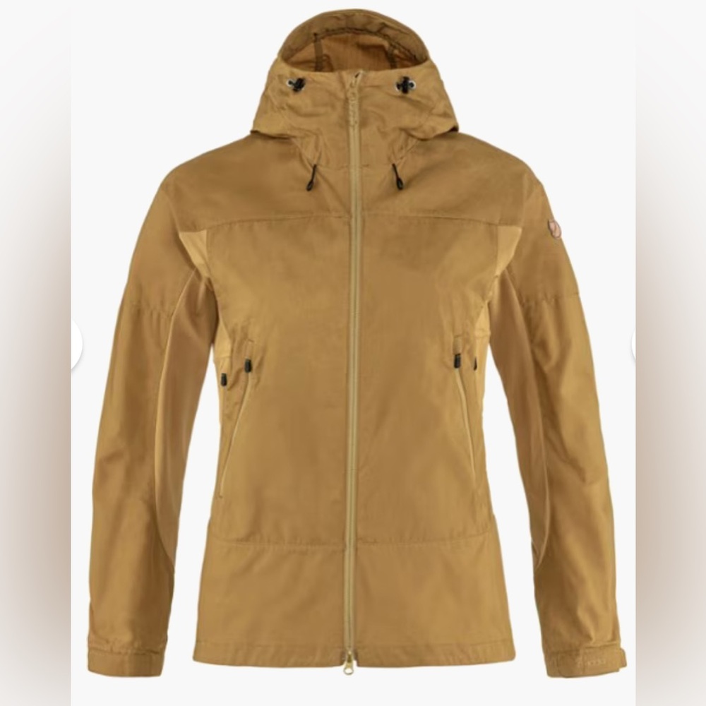 Fjallraven Abisko Lite Trekking Jacket Women's Large Buckwheat Brown
